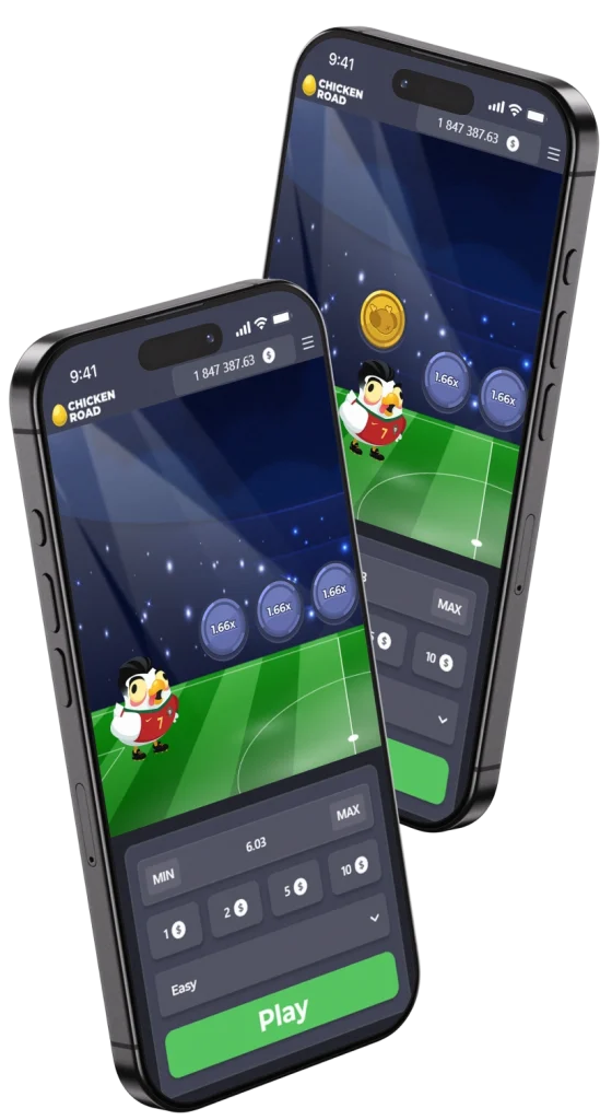 Chicken Road Ronaldo Mobile App.